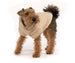 CREAM SHERPA DOG HOODIE