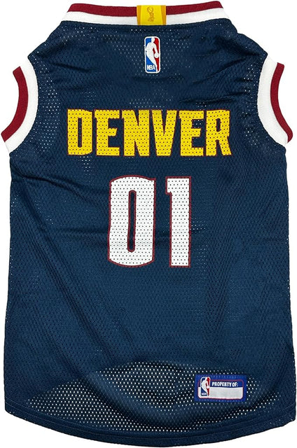 DENVER NUGGETS MESH DOG JERSEY