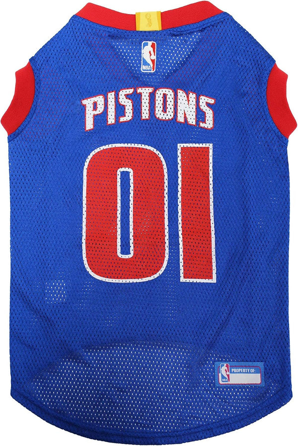 DETROIT PISTONS MESH DOG JERSEY