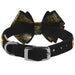 DOUBLE NOUVEAU BOW 3 ROW GOLD GILTMORE DOG COLLAR