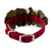 FALLING LEAVES FLOWER DOG COLLAR