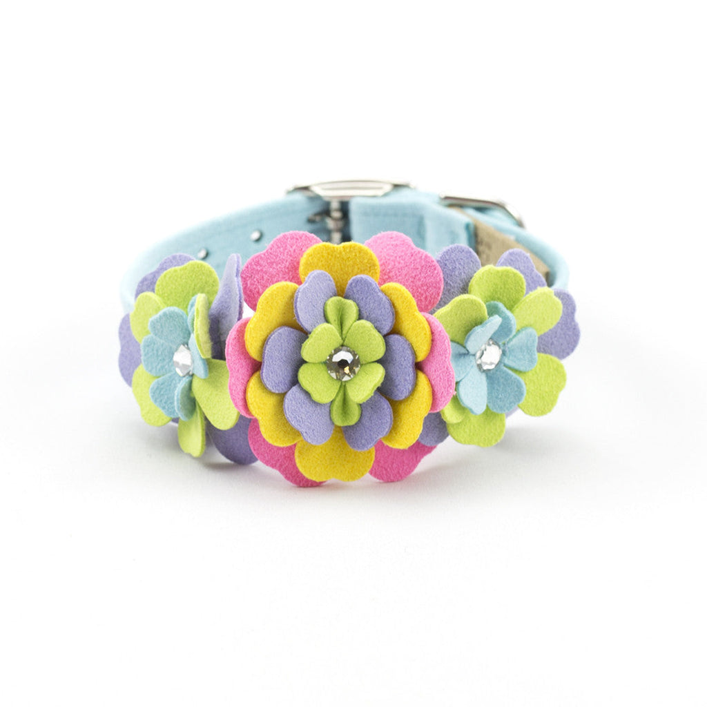 FANTASY FLOWER DOG COLLAR
