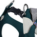 GLAM EMERALD PINWHEEL BOW STEP IN DOG HARNESS