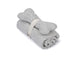 DOTTIE GRAY DOG BLANKET AND BONE TOY SET