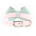 HOPE BOW DOG COLLAR