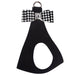 HOUNDSTOOTH BIG BOW STEP-IN DOG HARNESS