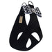 HOUNDSTOOTH BIG BOW STEP-IN DOG HARNESS