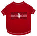 HOUSTON ROCKETS STRIPE DOG TEE SHIRT