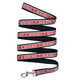 HOUSTON ROCKETS DOG SATIN LEASH