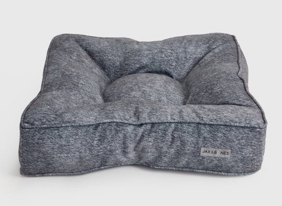 HUDSON PILLOW TOP MICROSUEDE DOG BED