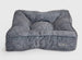 HUDSON PILLOW TOP MICROSUEDE DOG BED