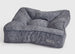 HUDSON PILLOW TOP MICROSUEDE DOG BED