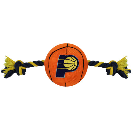 INDIANA PACERS BASKETBALL ROPE DOG TOY