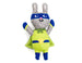 JUMPING JAX 11" RABBIT WOOL DOG TOY