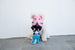 KICKY THE 11" FOX WOOL DOG TOY