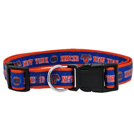 NEW YORK KNICKS DOG SATIN COLLAR