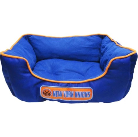 NEW YORK KNICKS DOG CUDDLE BED