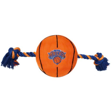 NEW YORK KNICKS BASKETBALL DOG TOY
