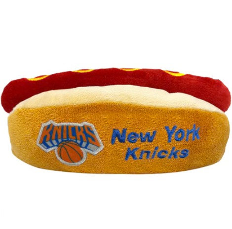 NEW YORK KNICKS HOTDOG TOY
