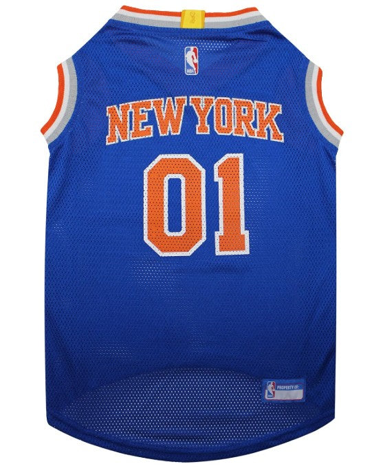 NEW YORK KNICKS MESH DOG JERSEY
