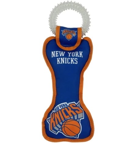 NEW YORK KNICKS DENTAL RING DOG TOY