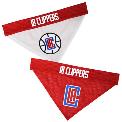 LA CLIPPERS REVERSIBLE DOG BANDANA