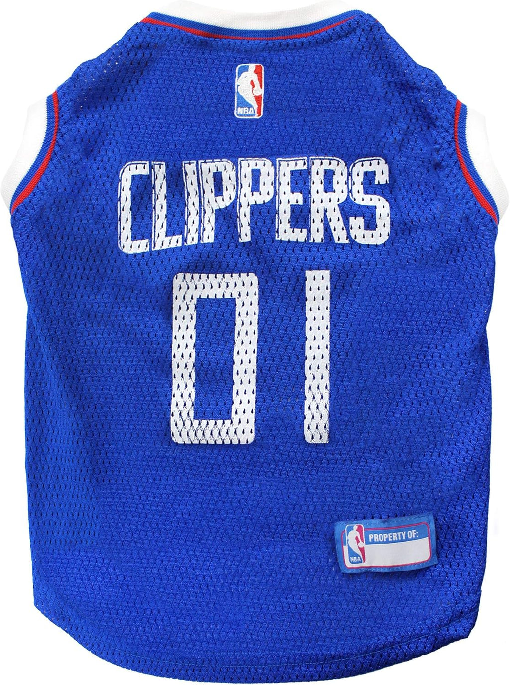 LA CLIPPERS MESH DOG JERSEY