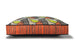 PERSIMMON ORANGE LA FOLIE DOG BED