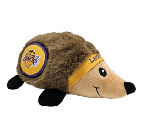 LOS ANGELES LAKERS HEDGEHOG DOG TOY