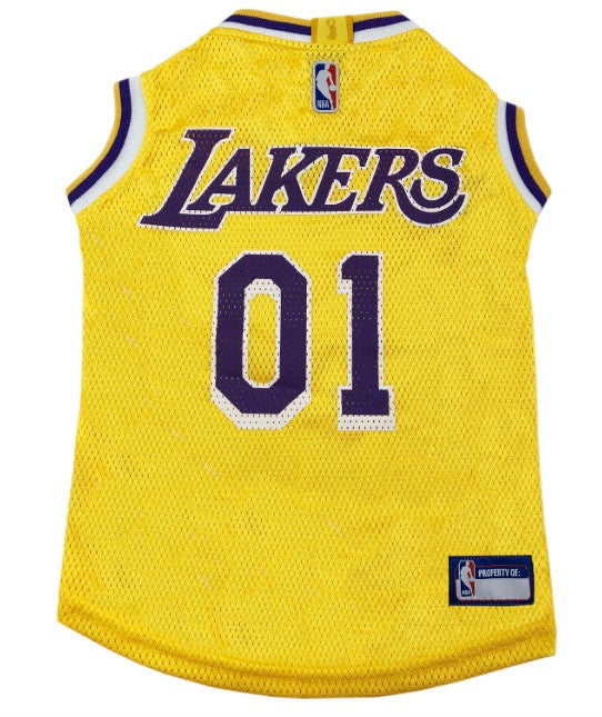 LOS ANGELES LAKERS MESH DOG JERSEY