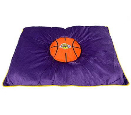 LOS ANGELES LAKERS DOG PILLOW BED