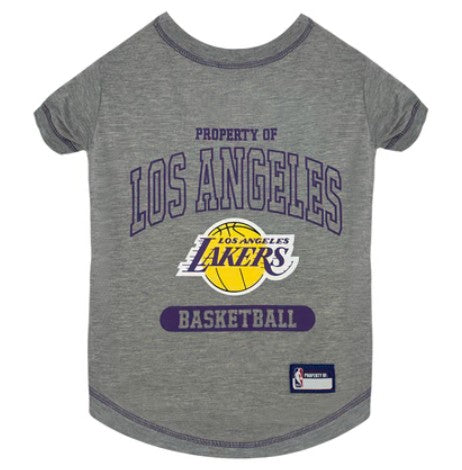 LOS ANGELES LAKERS DOG TEE SHIRT