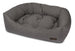 LARK GRAPHITE NAPPER DOG BED