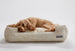LOLLY WHITE LOUNGE DOG BED