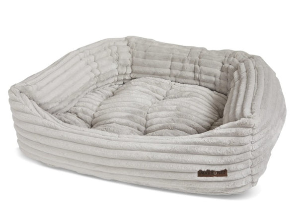 LUNA GREY NAPPER DOG BED