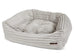 LUNA GREY NAPPER DOG BED