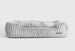 LUNA GREY LOUNGE DOG BED