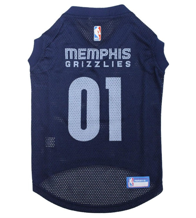 MEMPHIS GRIZZLIES MESH DOG JERSEY