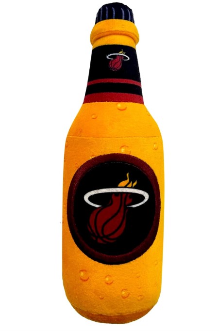 MIAMI HEAT BOTTLE DOG TOY