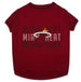 MIAMI HEAT STRIPE DOG TEE SHIRT