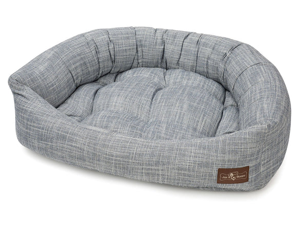 NEWPORT MARBLE MEDIUM DOG NAPPER BED