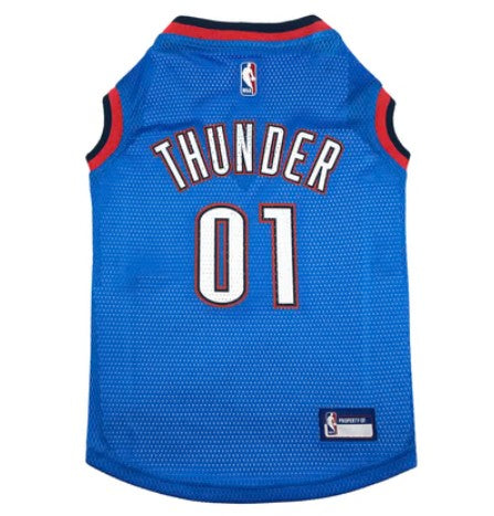 OKLAHOMA CITY THUNDER MESH DOG JERSEY