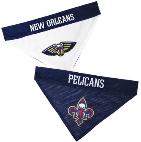 NEW ORLEANS PELICANS REVERSIBLE DOG BANDANA