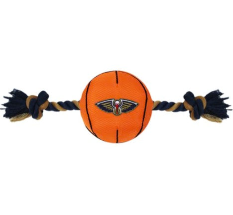 NEW ORLEANS PELICANS BASKETBALL DOG TOY