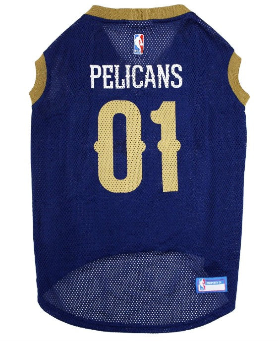 NEW ORLEANS PELICANS MESH DOG JERSEY