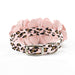 PINK CHEETAH COUTURE TINKIE’S GARDEN FLOWER DOG COLLAR