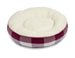 PLAID TOMATO SNUGGLER DOG BED