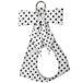 POLKA DOT TAIL BOW STEP IN DOG HARNESS