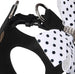 POLKA DOT NOUVEAU BOW STEP-IN DOG HARNESS
