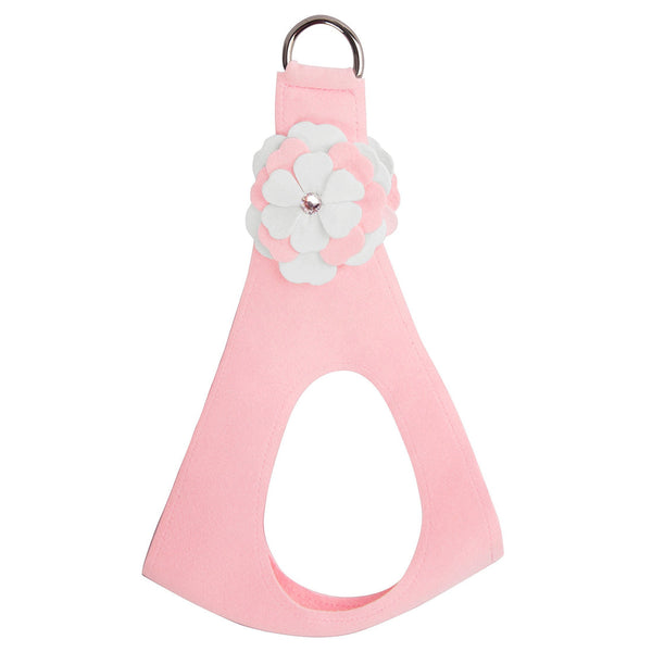 PUPPY PINK SPECIAL OCCASION FLOWER STEP-IN DOG HARNESS
